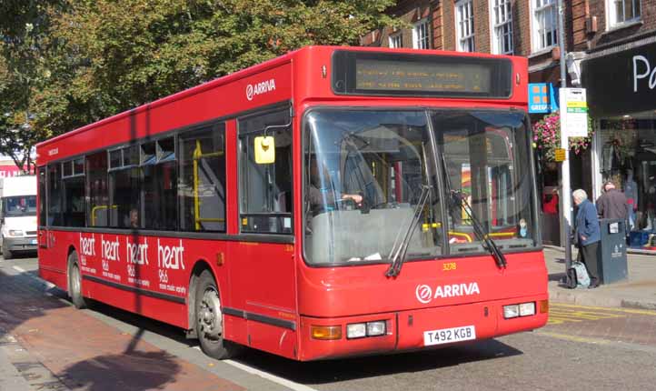 Arriva Shires DAF SB220 Plaxton 3278